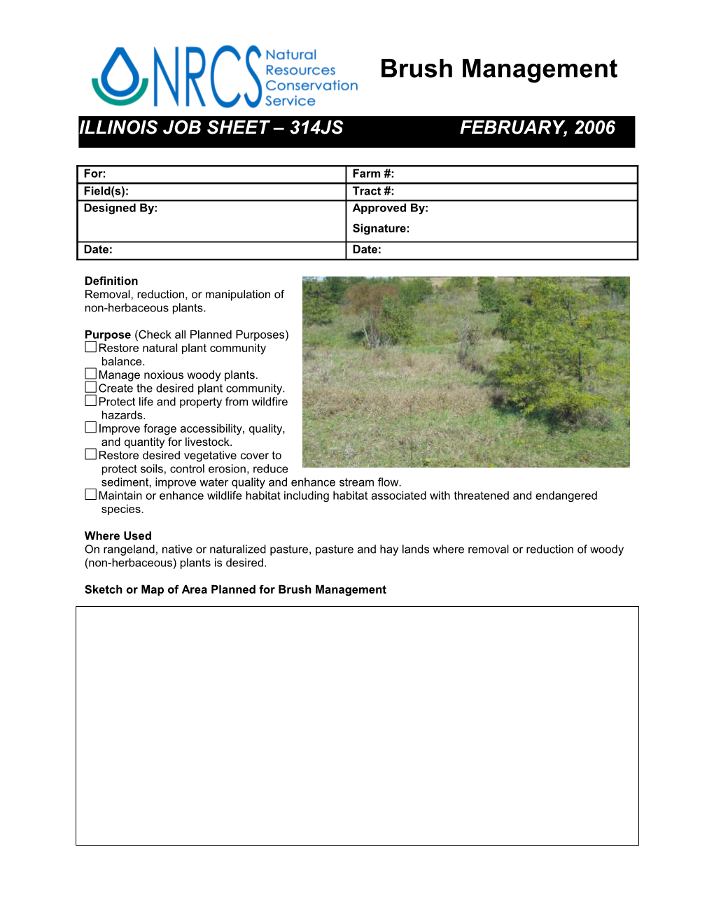 Removal, Reduction, Or Manipulation of Non-Herbaceous Plants