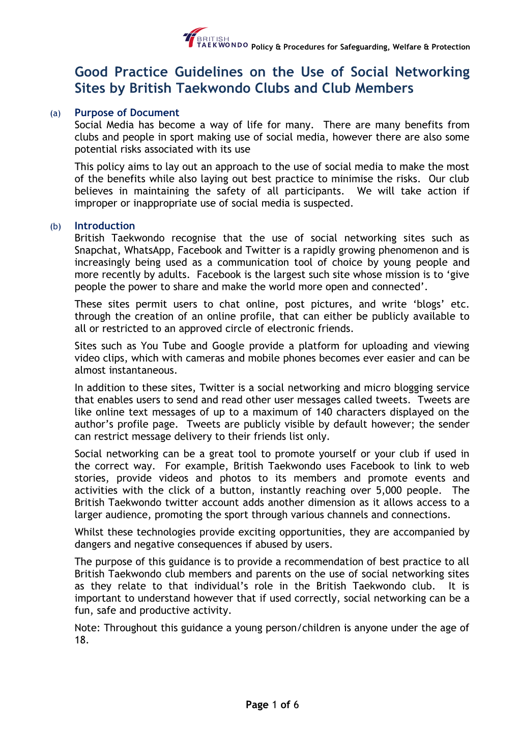 BTCB Policy & Procedures Manual 2005