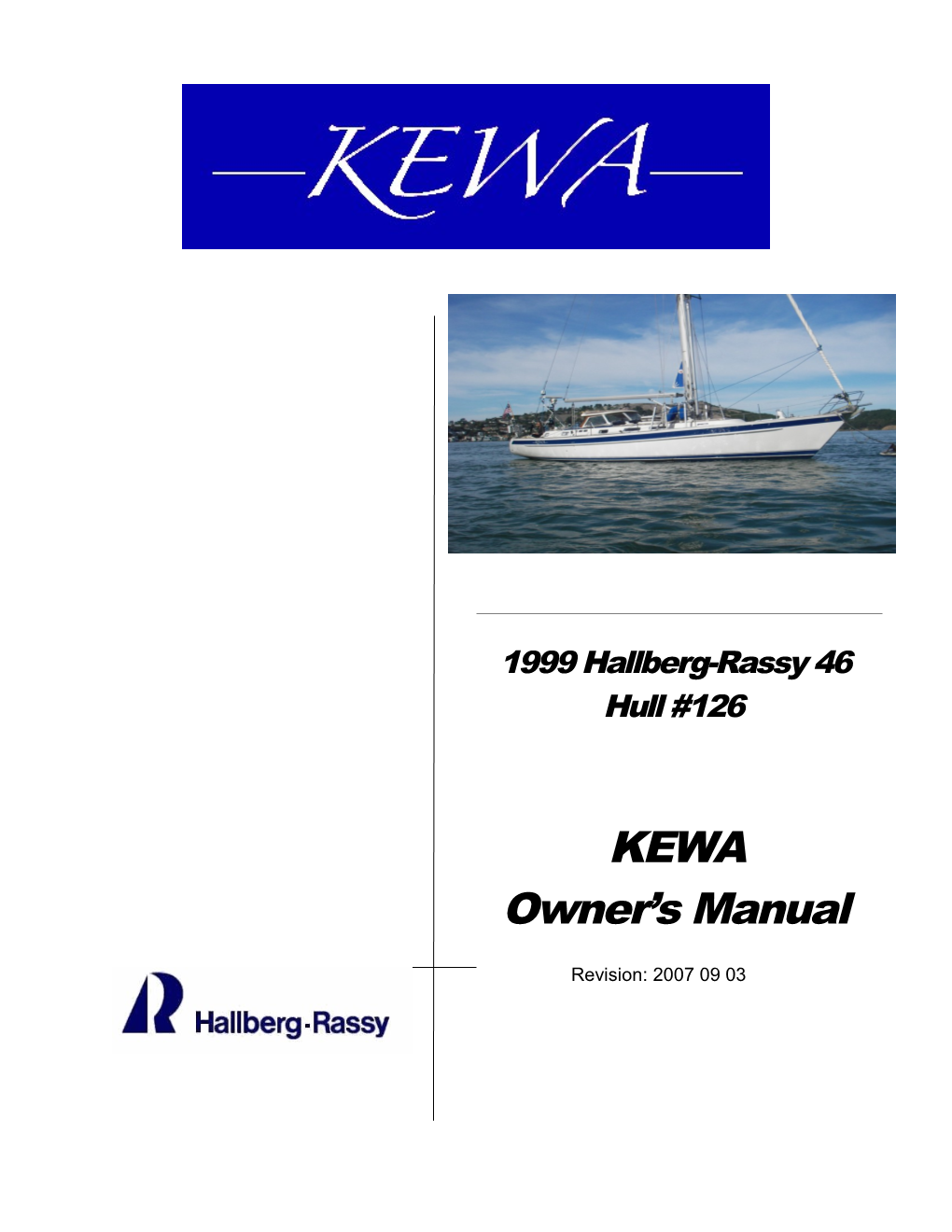 KEWA's Owner's Manual
