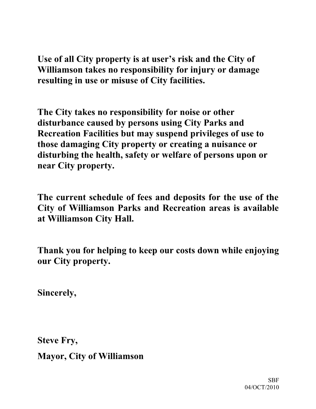City of Williamson