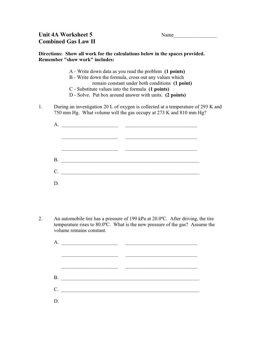 Combined Gas Law s2