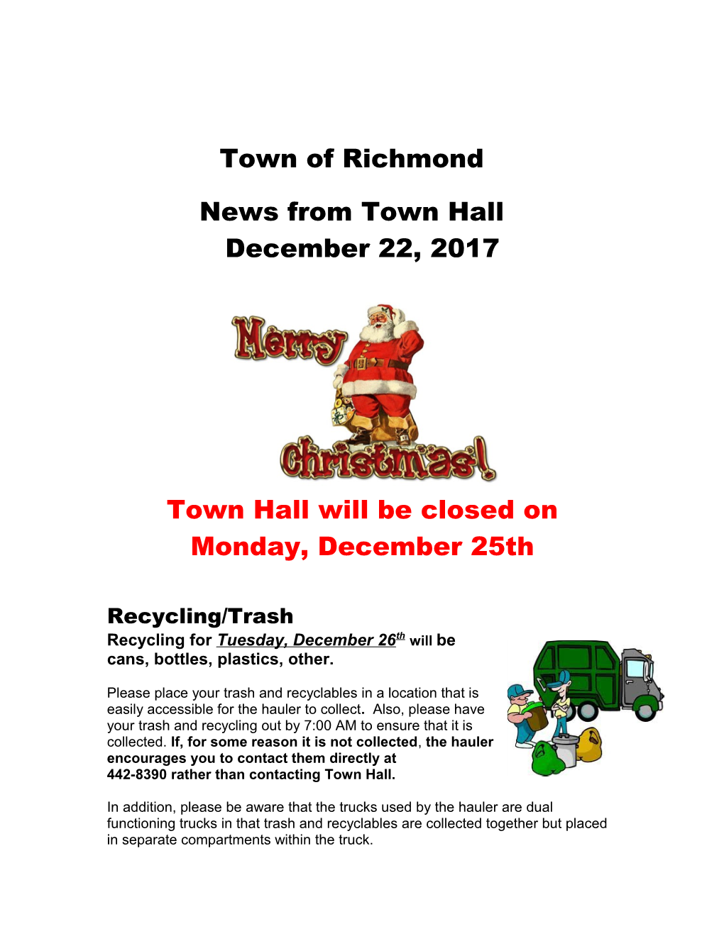 Town of Richmond s3