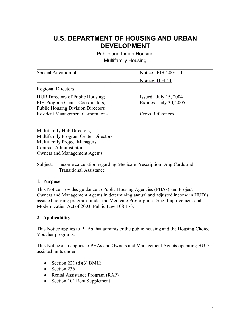 U.S. Department of Housing and Urban Development s13