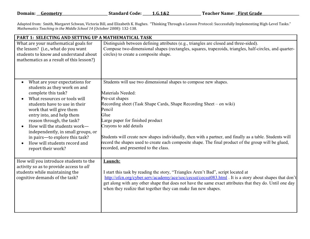 Thinking Through a Lesson Protocol (TTLP) Template s35