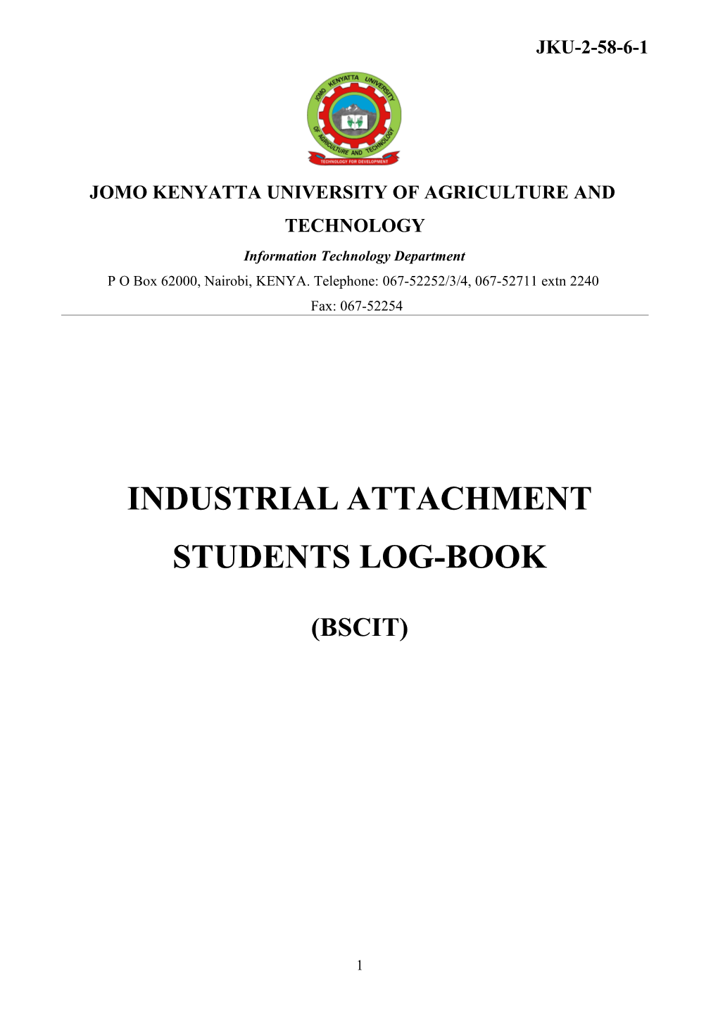 Jomo Kenyatta University of Agriculture And