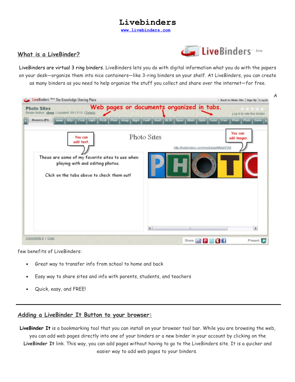 What Is a Livebinder?