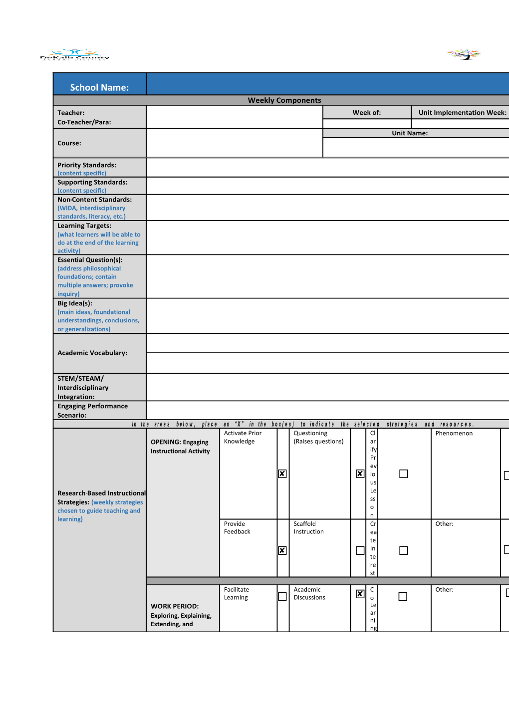 Fillable) DCSD RCD Lesson Plan Template 7.22.17 (2