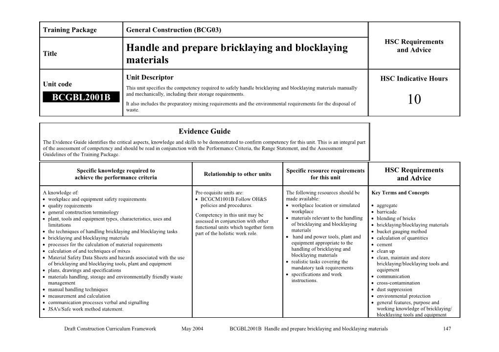 Training Package s3