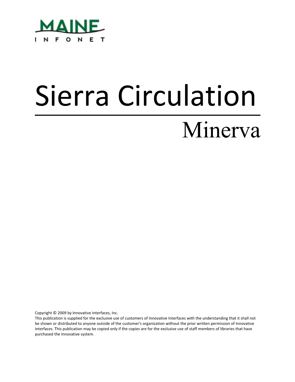 Sierra Circulation