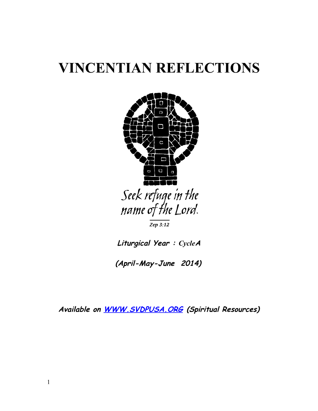 Vincentian Reflections