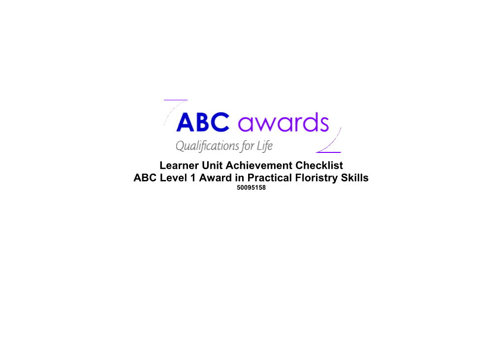 ABC Level 1 Certificate in an Introduction to Youth Work s4