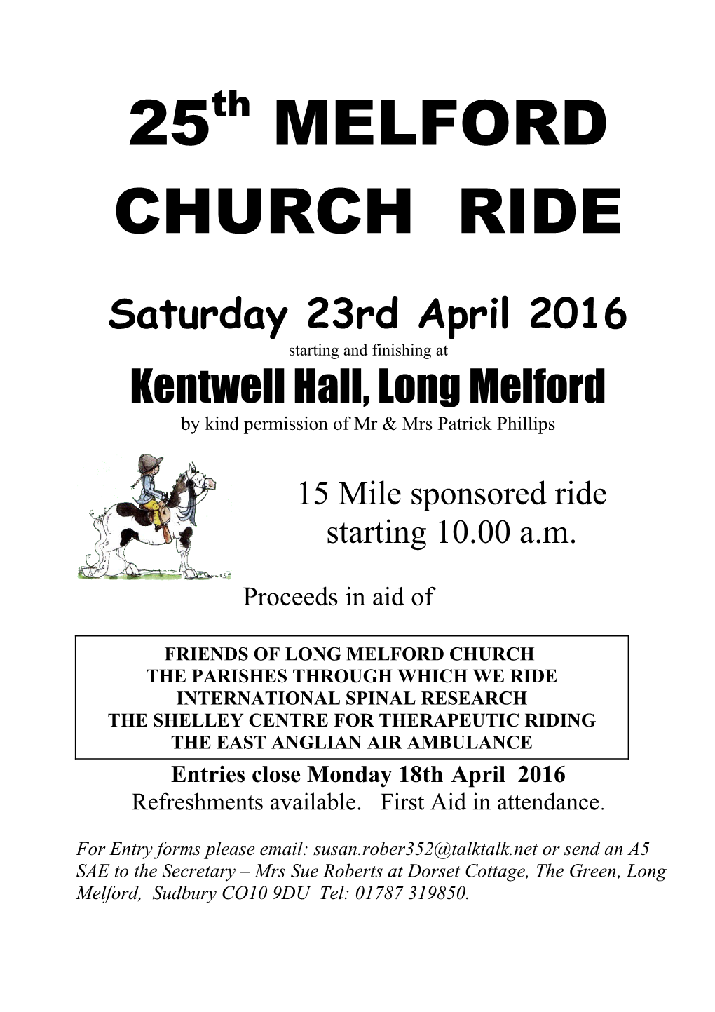 Melford Church Ride