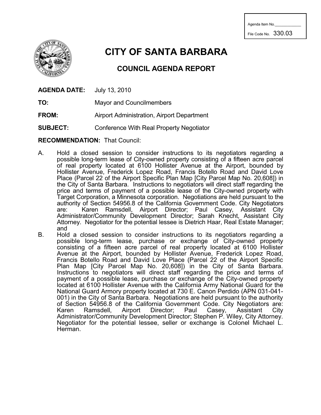 City of Santa Barbara s12