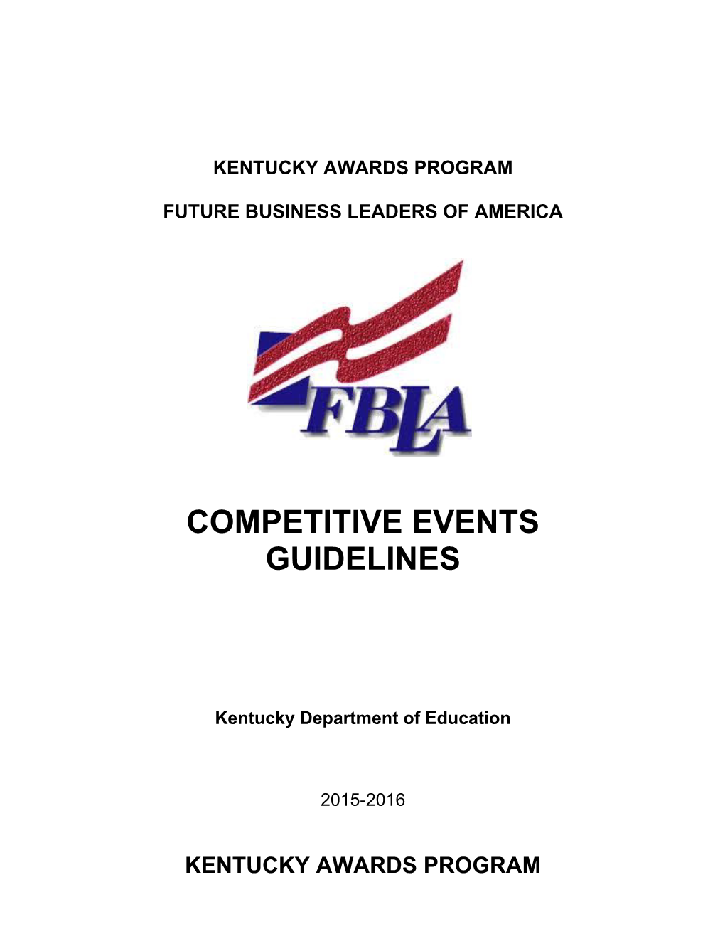 Kentucky Awards Program