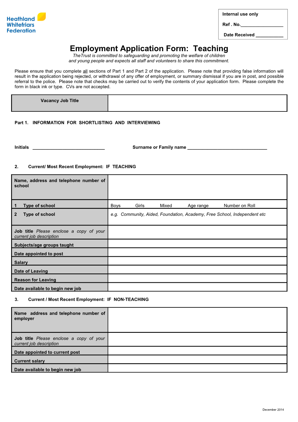 Application for Teaching Appointment s6