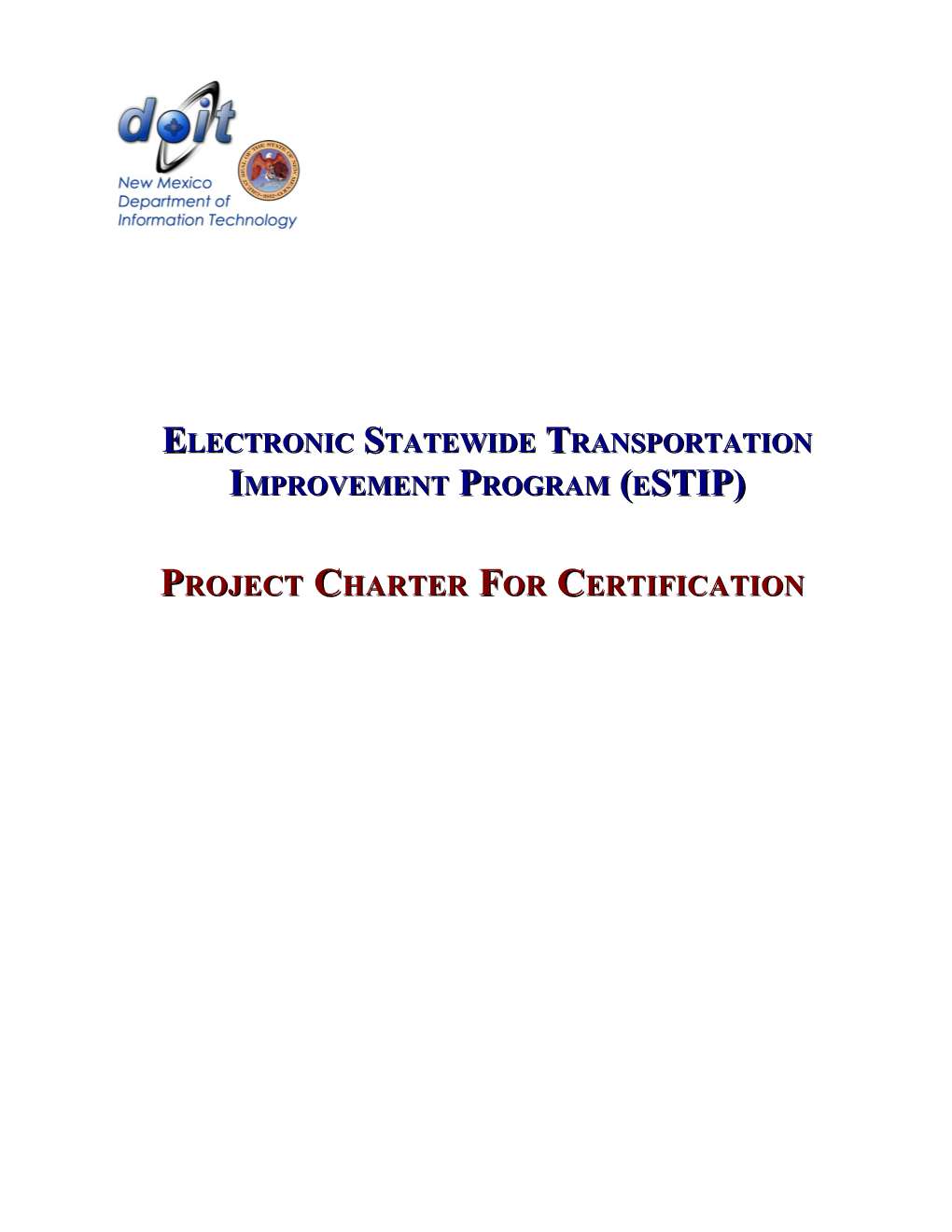 Electronic Statewide Transportation Improvement Program (Estip)