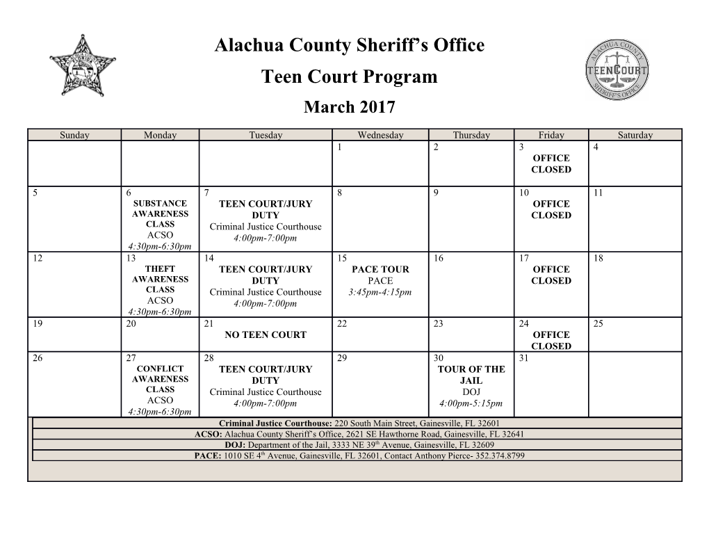 Alachua County Sheriff S Office