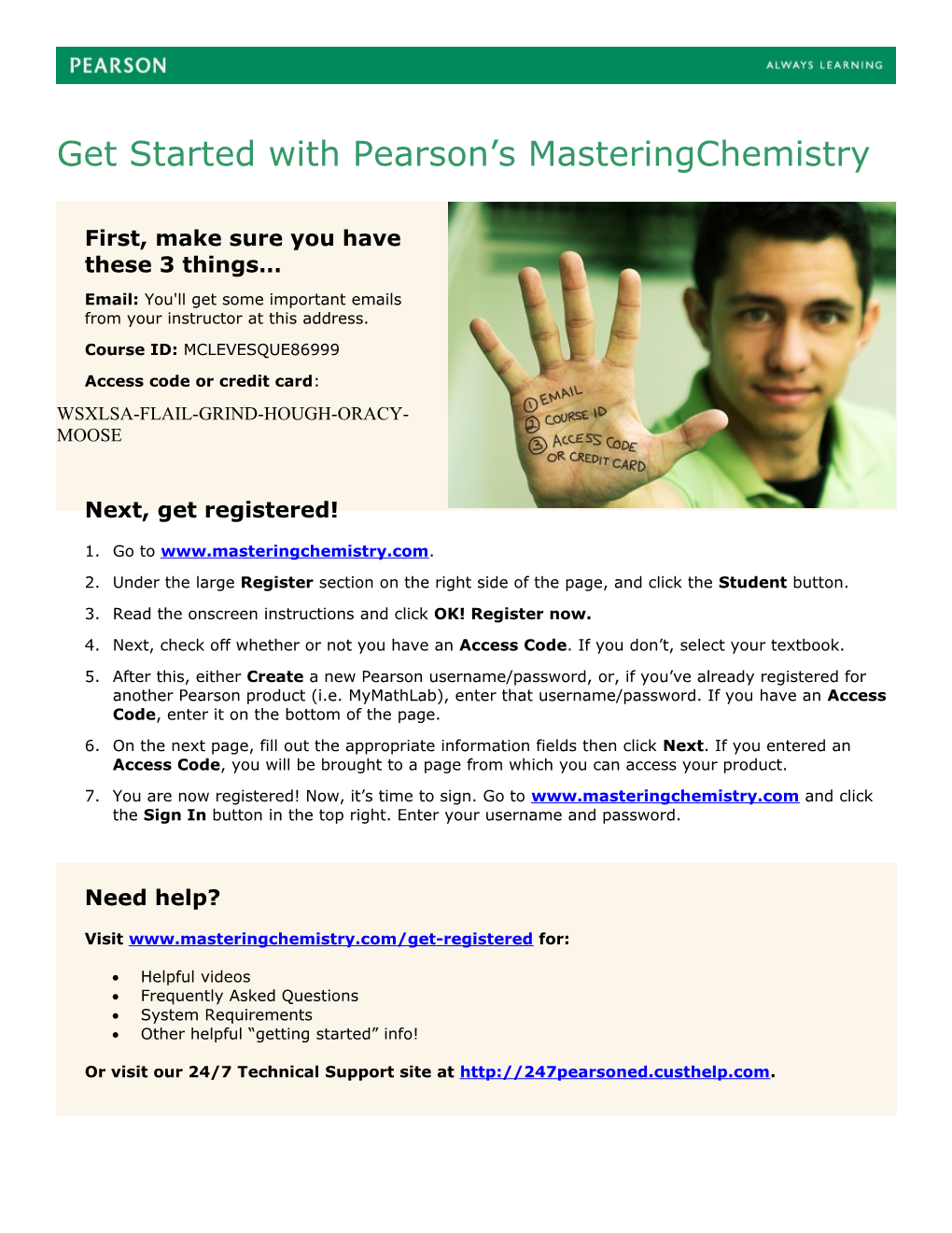 Get Started with Pearson S Mypsychlab