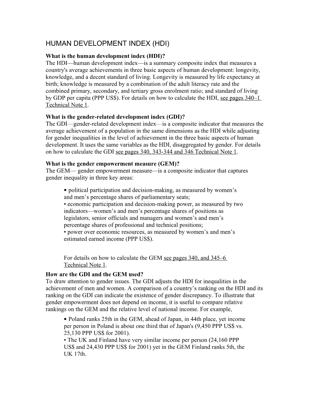 What Is the Human Development Index (HDI)