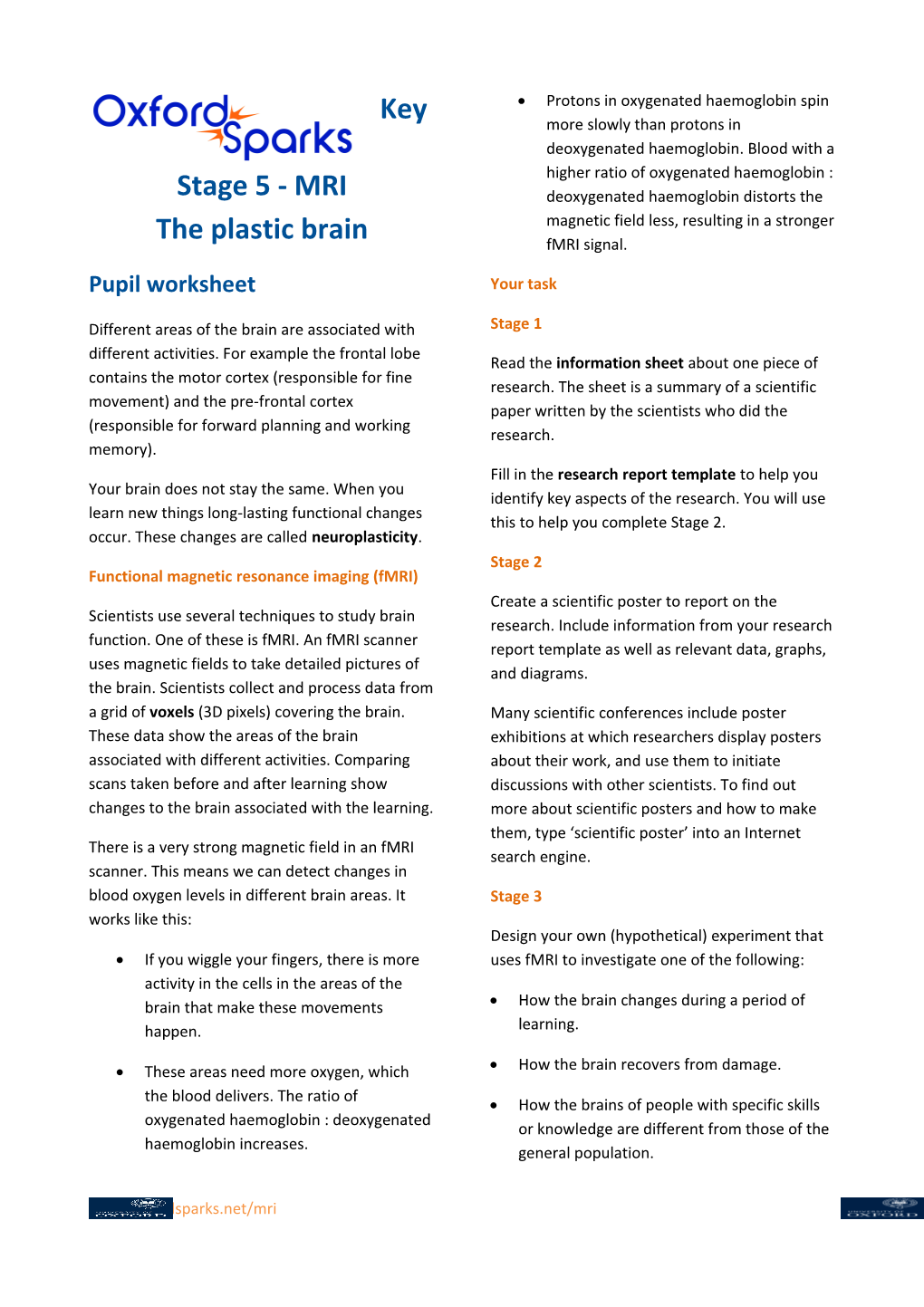 Functional Magnetic Resonance Imaging (Fmri)