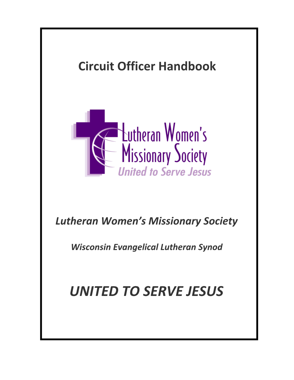 Lutheran Women S Missionary Society