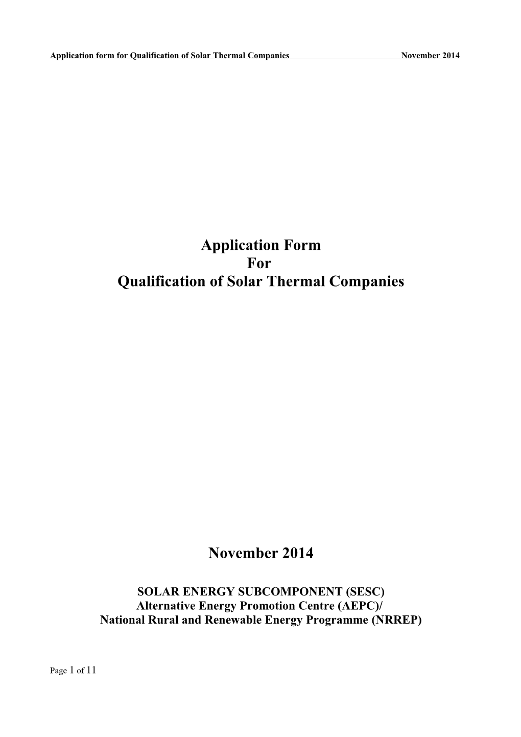 Solar Industry Profile