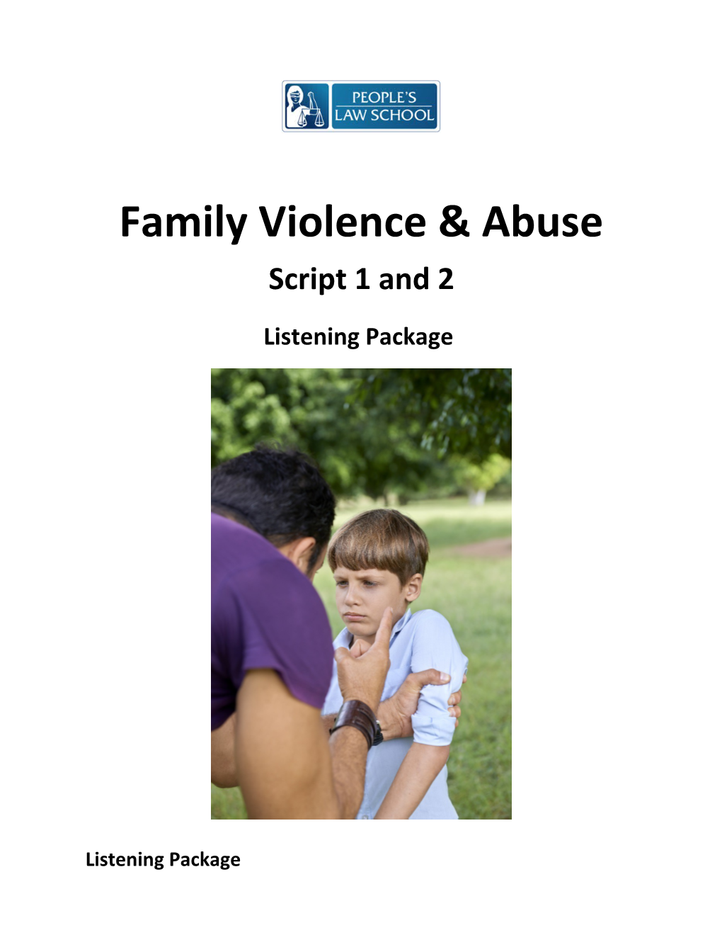 Family Violence & Abuse