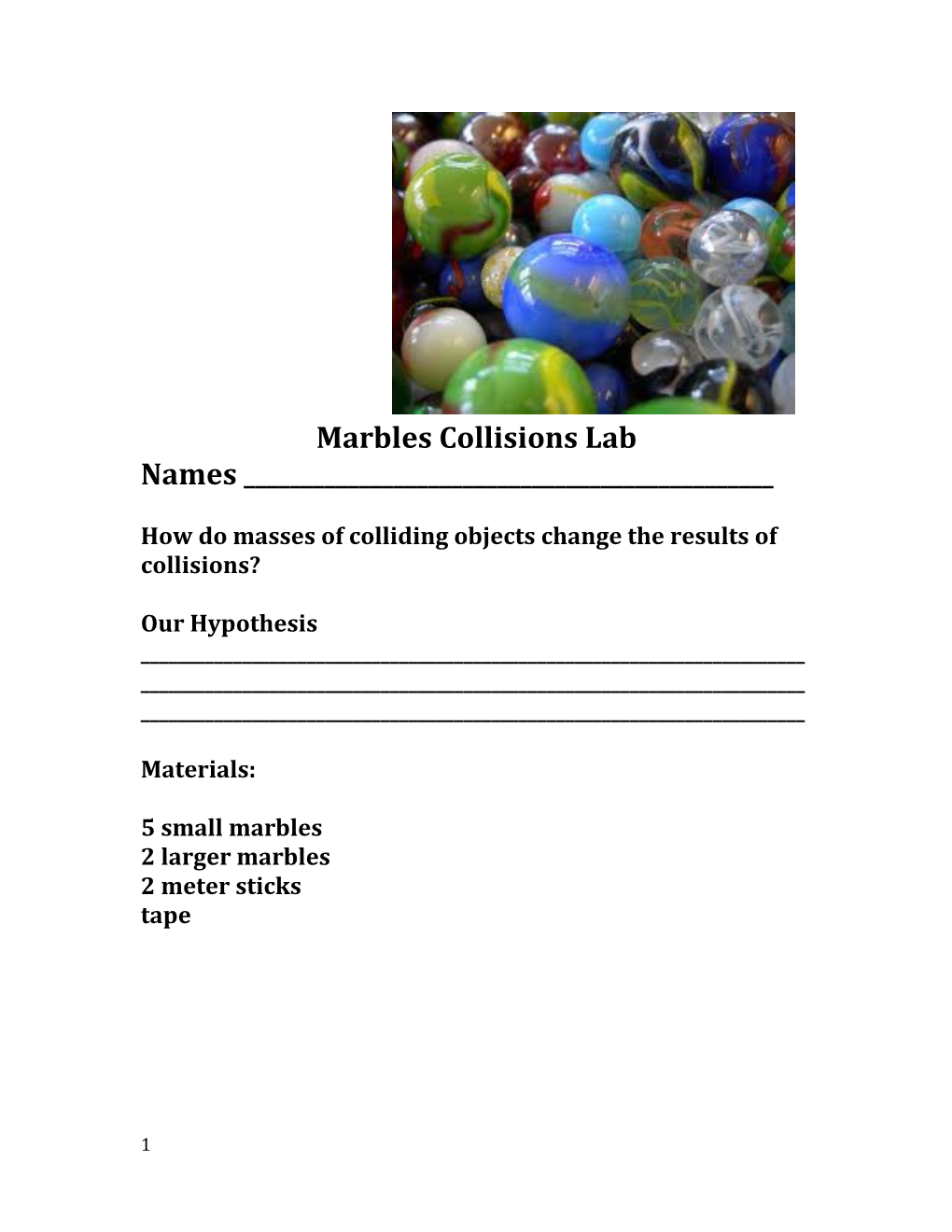 How Do Masses of Colliding Objects Change the Results of Collisions?