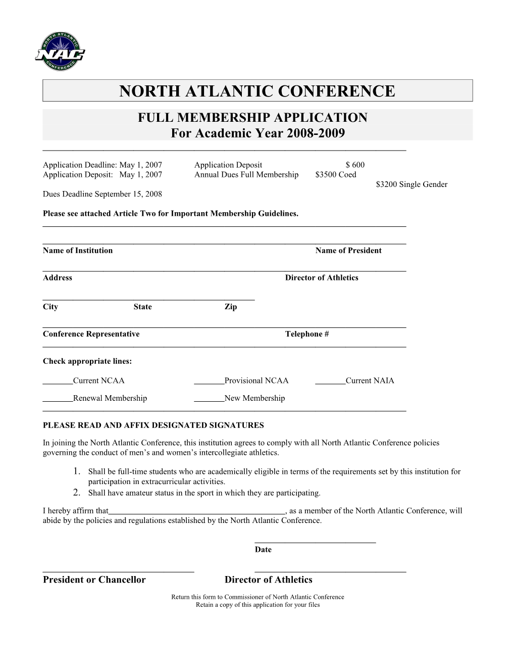 North Atlantic Conference