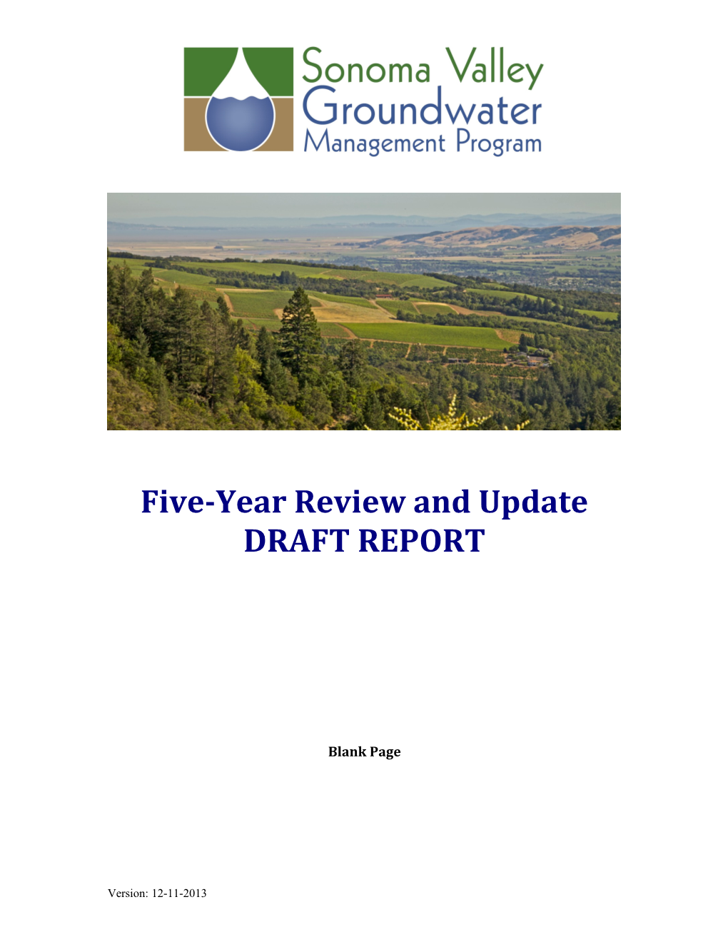 Sonoma Valley Groundwater Management Program s1