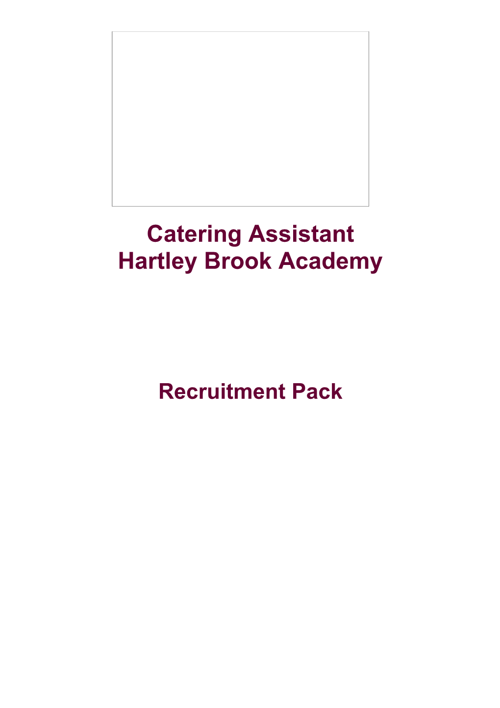 Catering Assistant