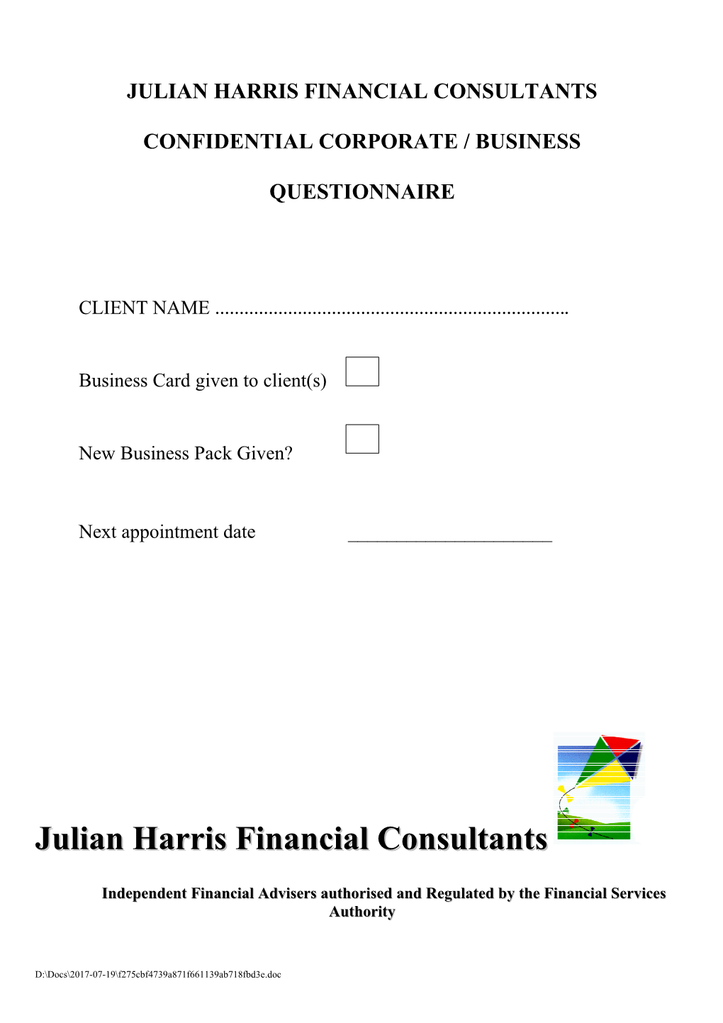 Julian Harris Financial Consultants