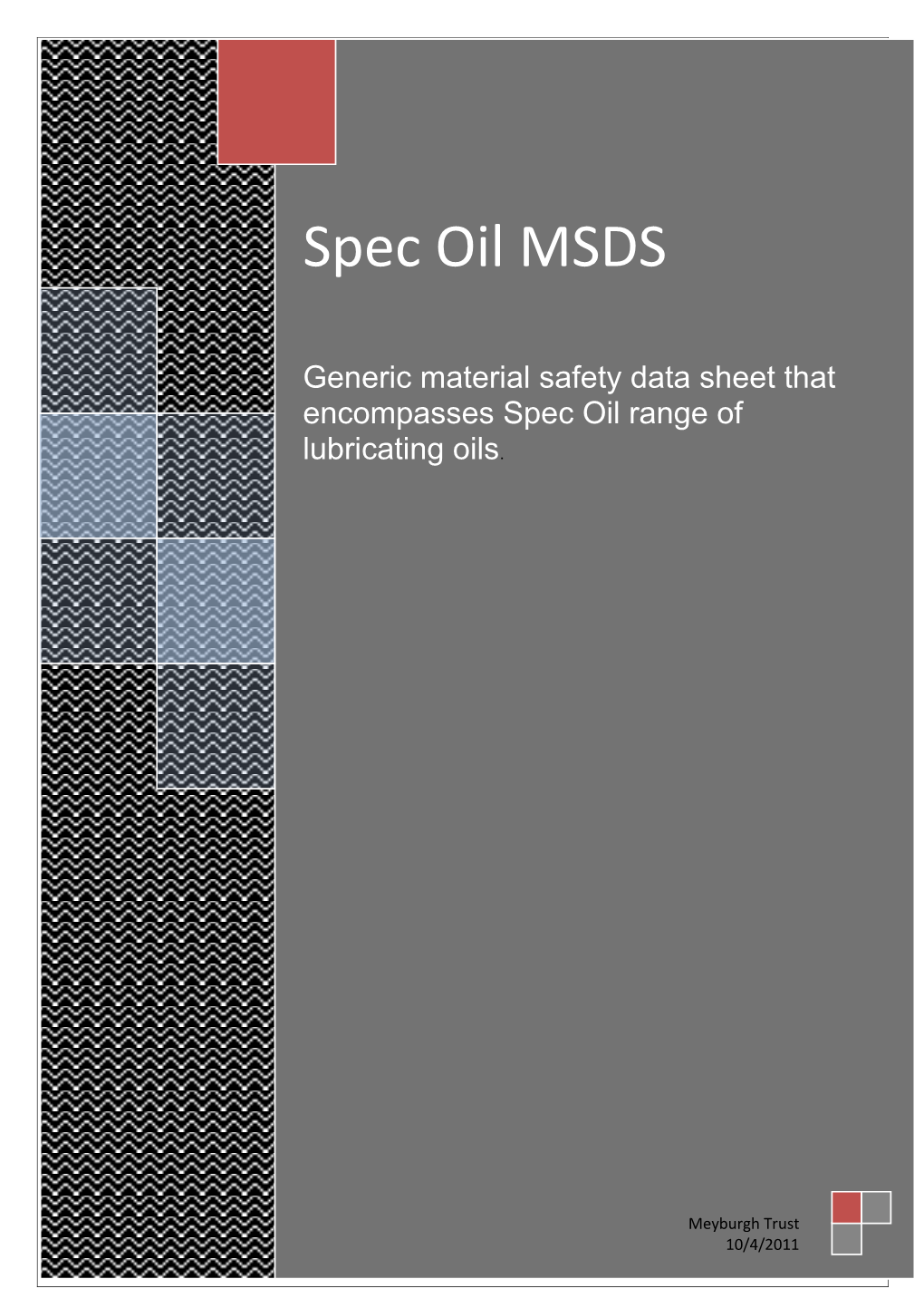 Spec Oil Gear Oils s3