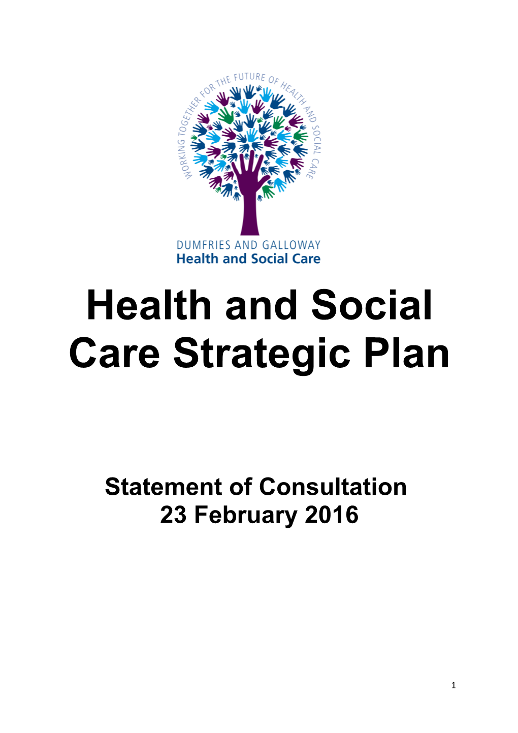 Health and Social Care Strategic Plan