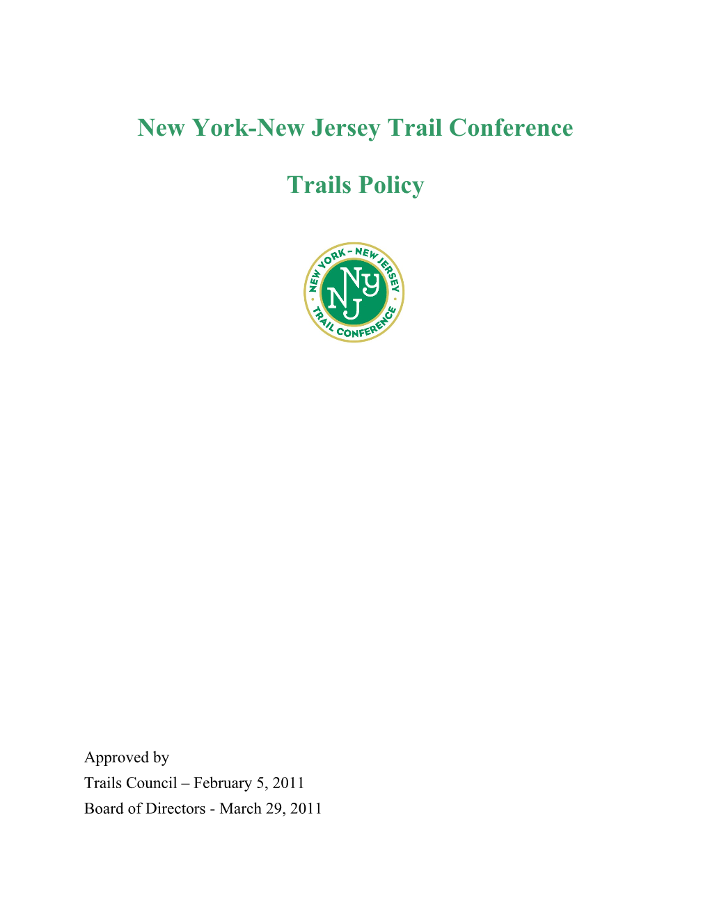 New York-New Jersey Trail Conference