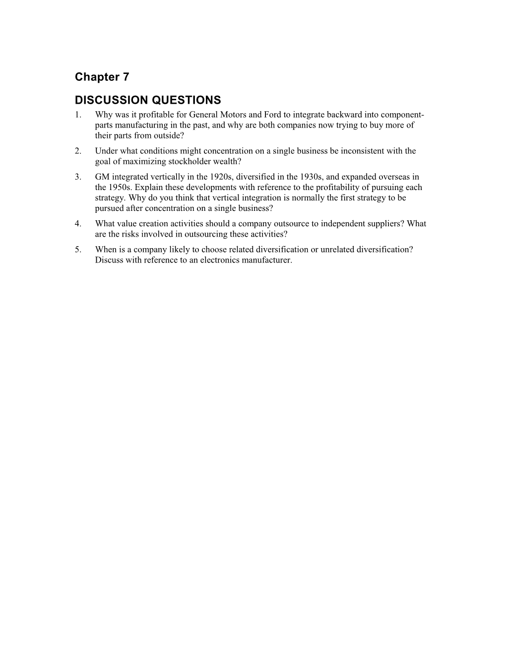 Discussion Questions s1