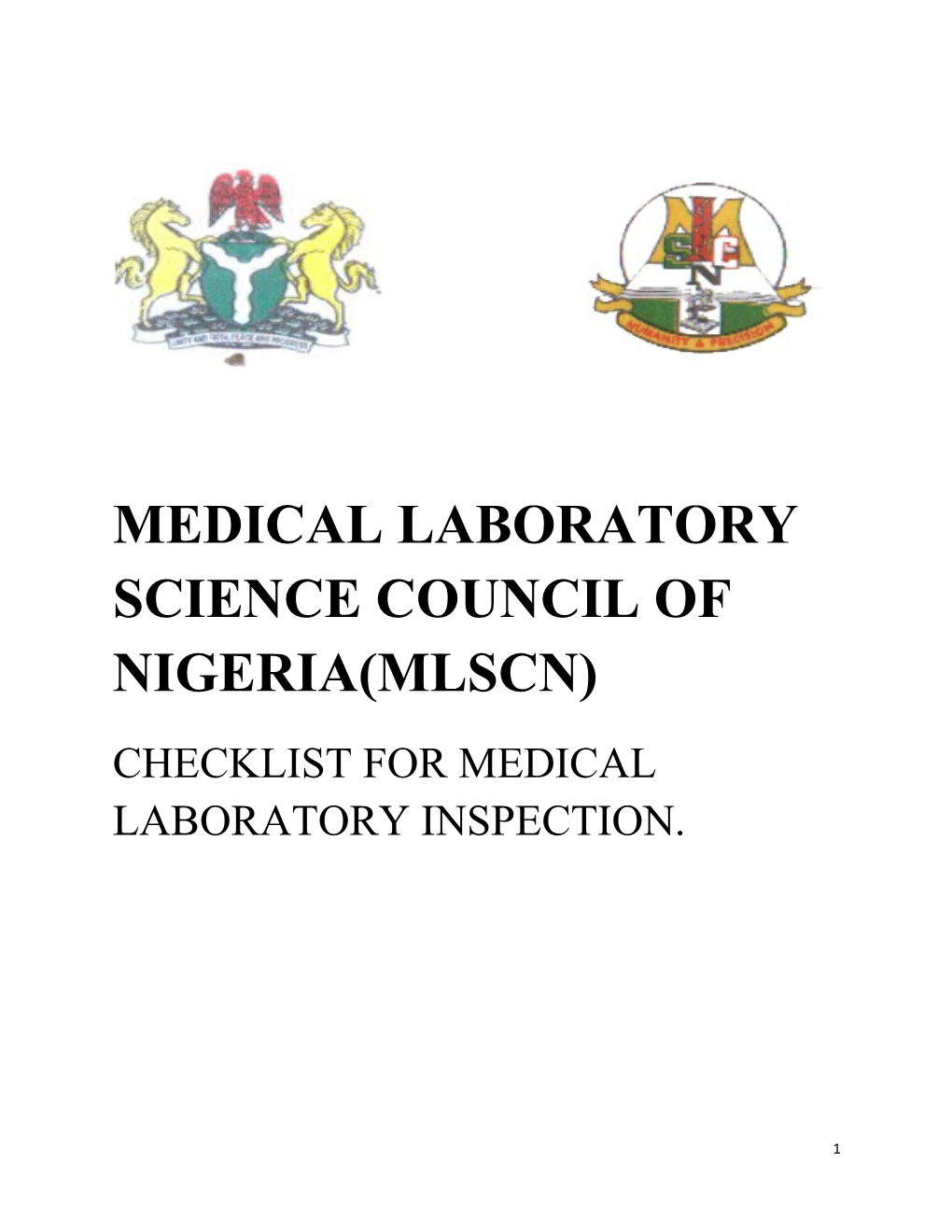Medical Laboratory Science Council of Nigeria(Mlscn)