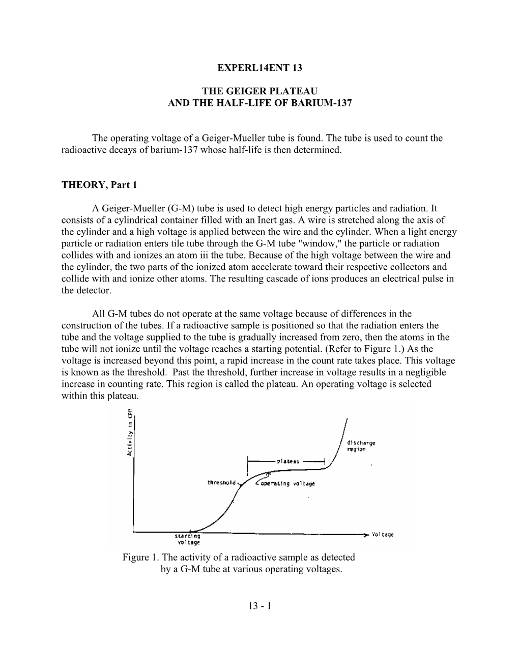 And the Half-Life of Barium-137