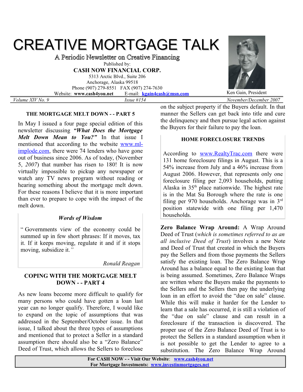 Creative Mortgage Talk