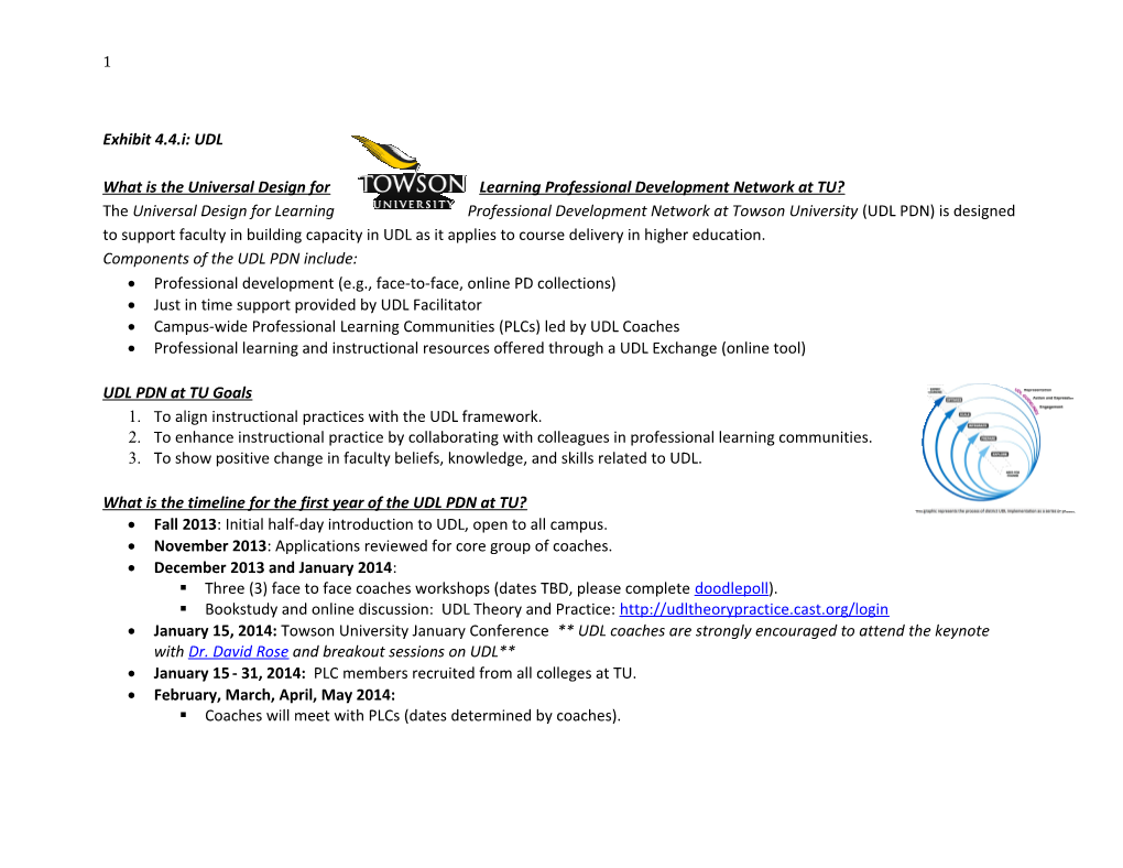 Components of the UDL PDN Include