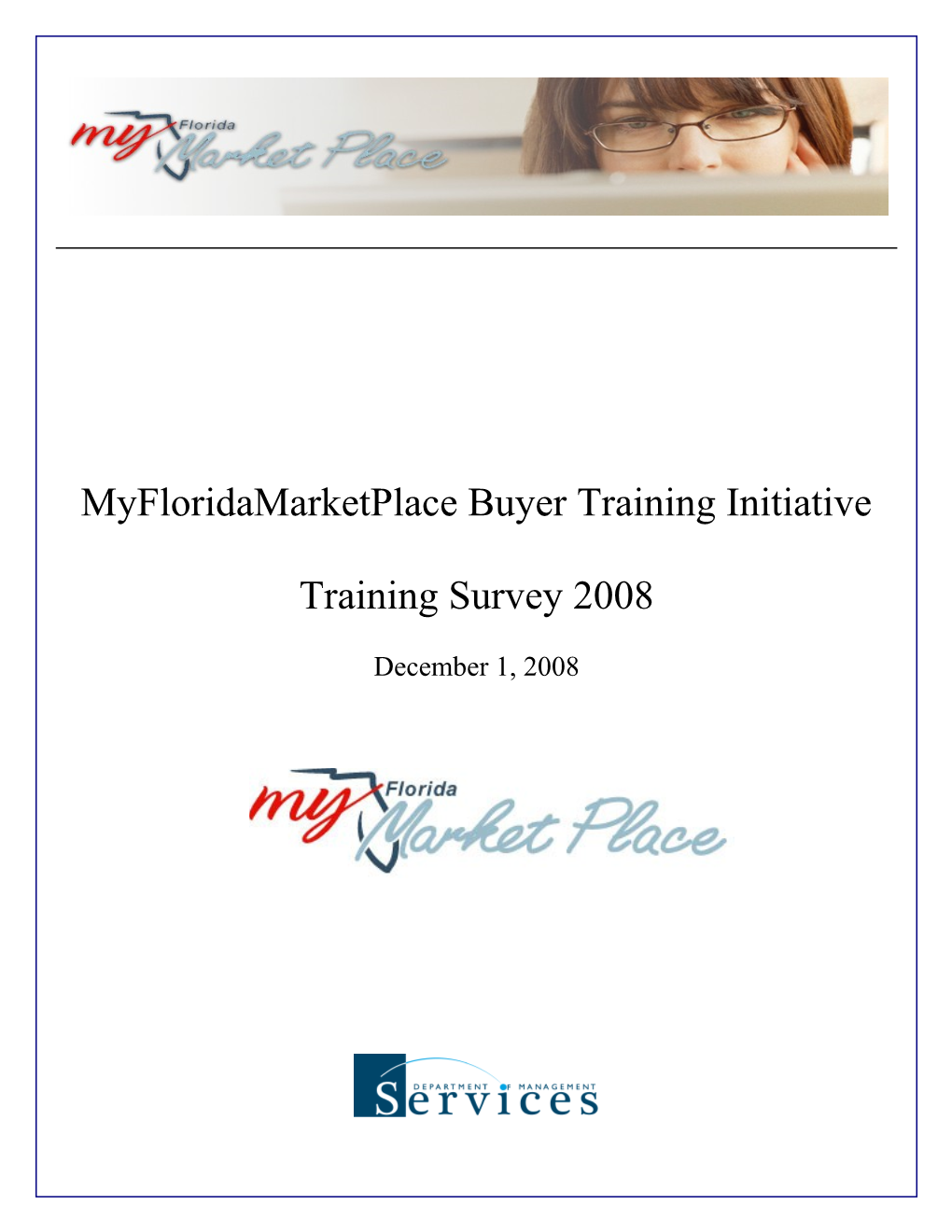 Myfloridamarketplace Buyer Training Initiative