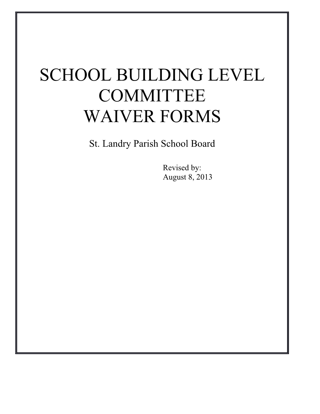 Section 2: Screening and Intervention Data