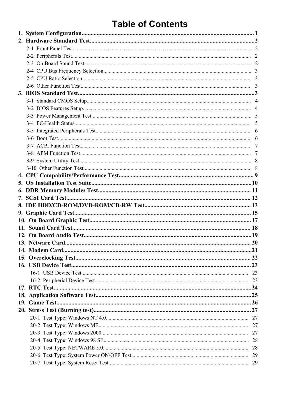 Table of Contents s643