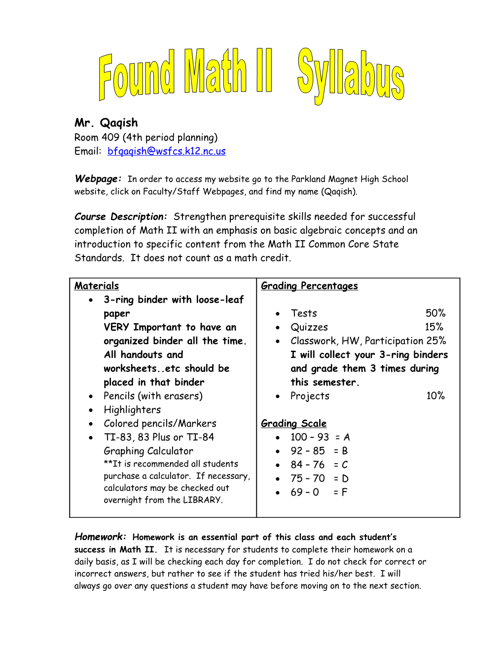 Room 409 (4Th Period Planning)