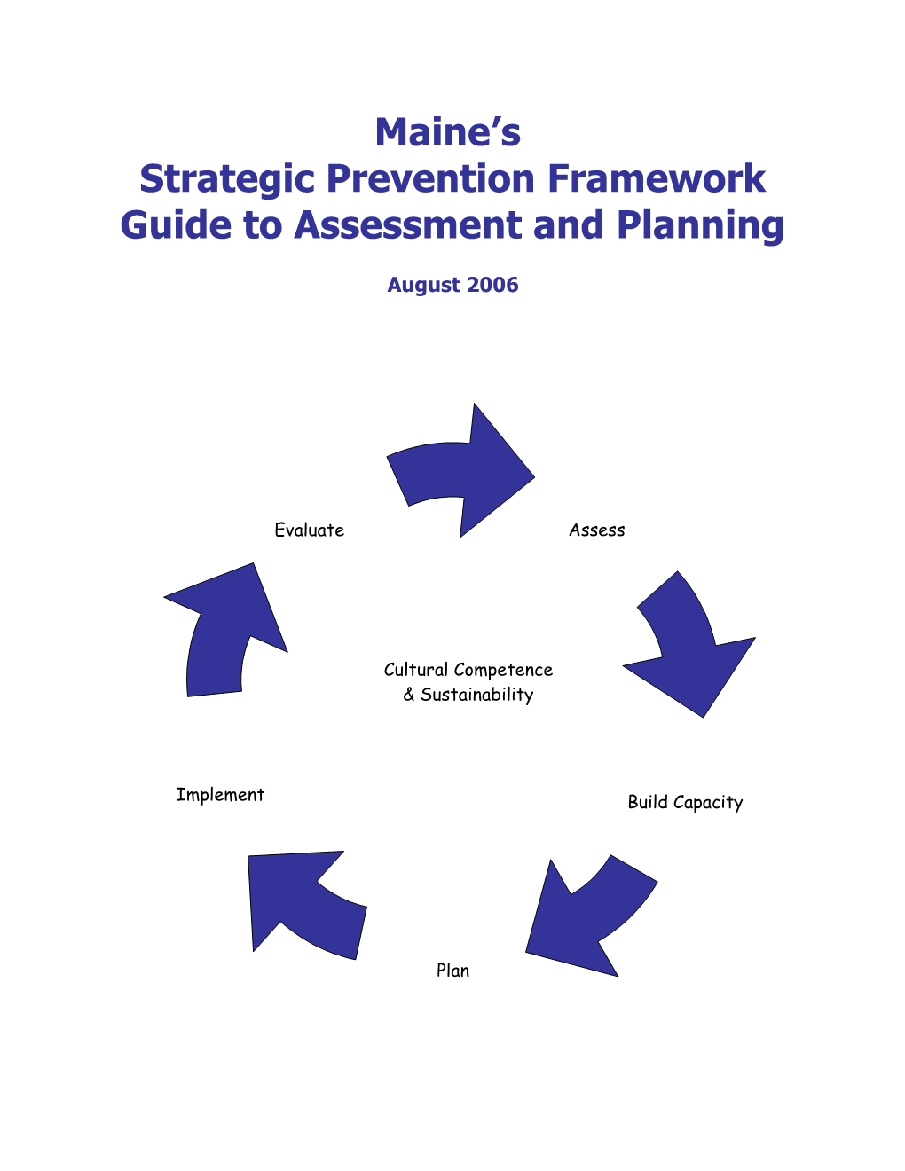 Maine S Strategic Prevention Framework