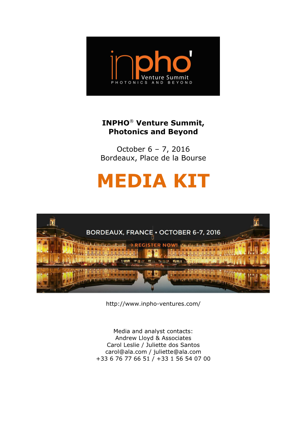 INPHO Venture Summit