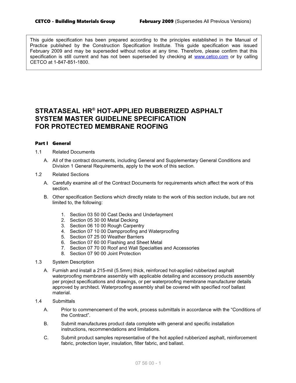 Strataseal Hr Hot-Applied Rubberized Asphalt