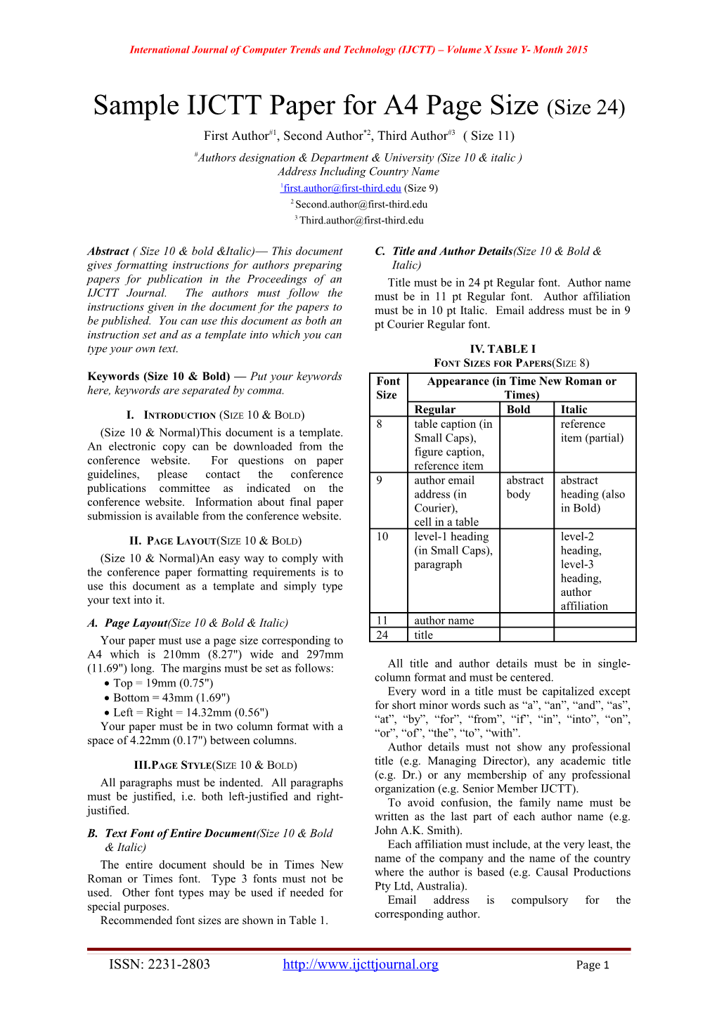 International Journal of Computer Trends and Technology (IJCTT) Volume X Issue Y- Month 2015
