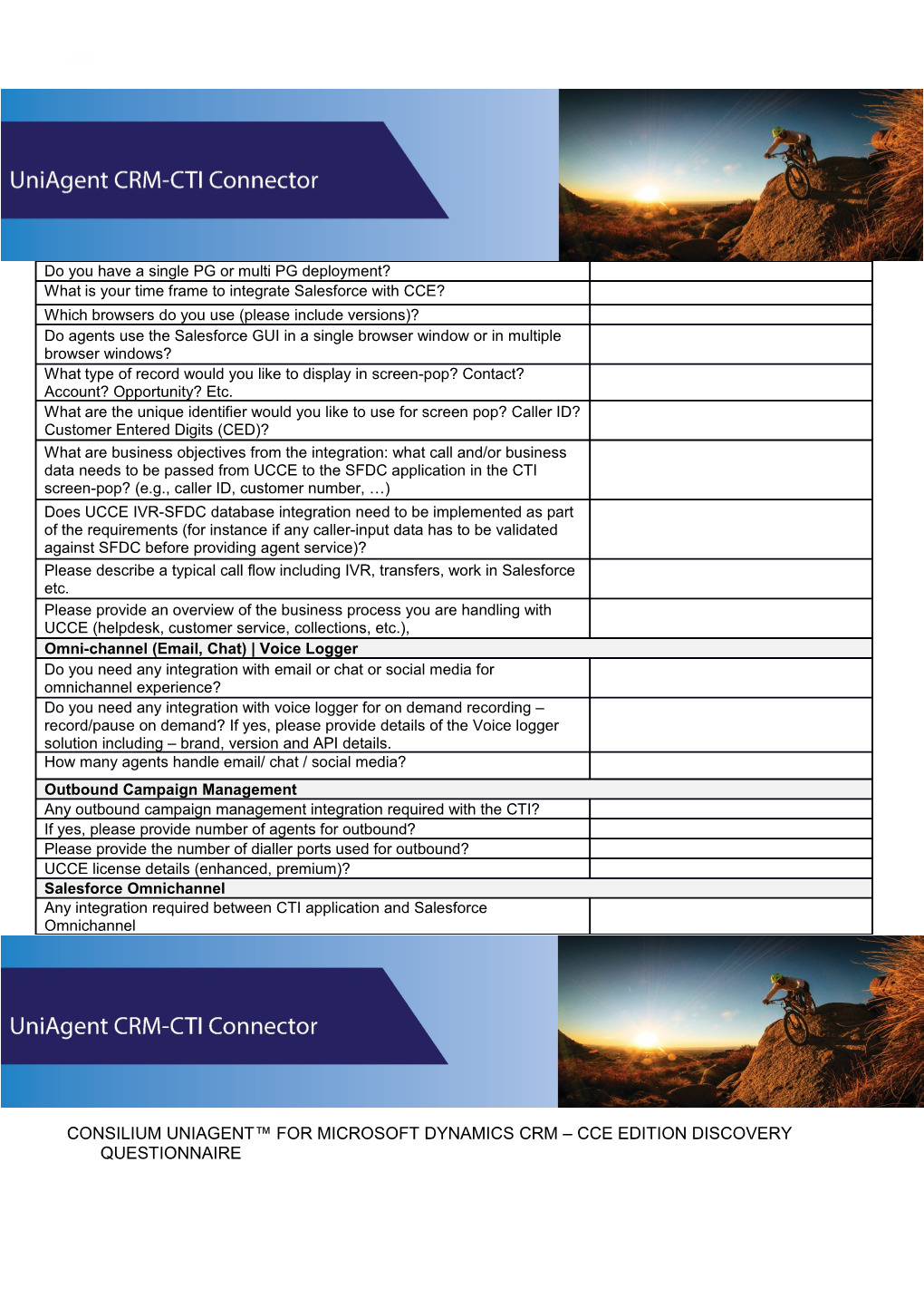 Consilium Uniagent CRM-CTI Connector