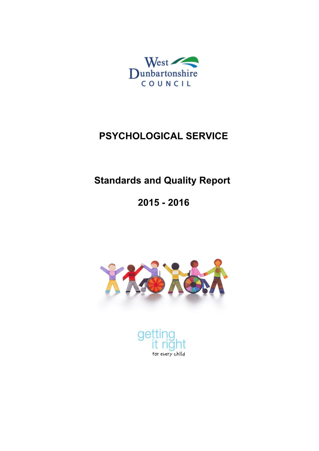 Standards And Quality Report 2010 – 2011